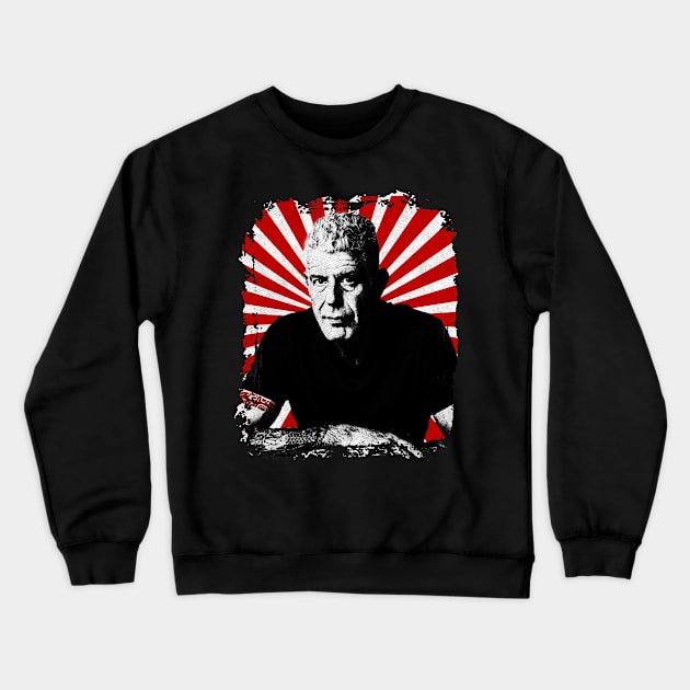 Vintage Anthony Bourdain Crewneck Sweatshirt by Cika Ciki